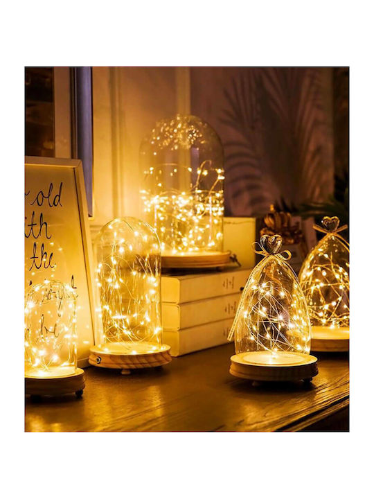 800 Lights LED Warm White in String 1pcs