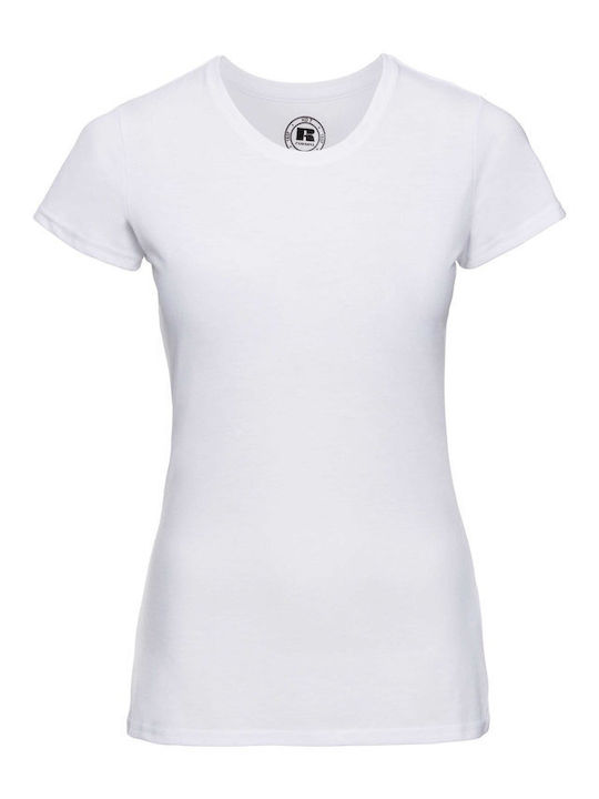 Russell Europe Γυναικείο Διαφημιστικό T-shirt Κοντομάνικο σε Χρώμα