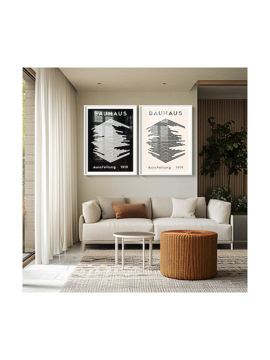 Poster Bauhaus Ausstellung 1919 Art295 30cm x 40cm