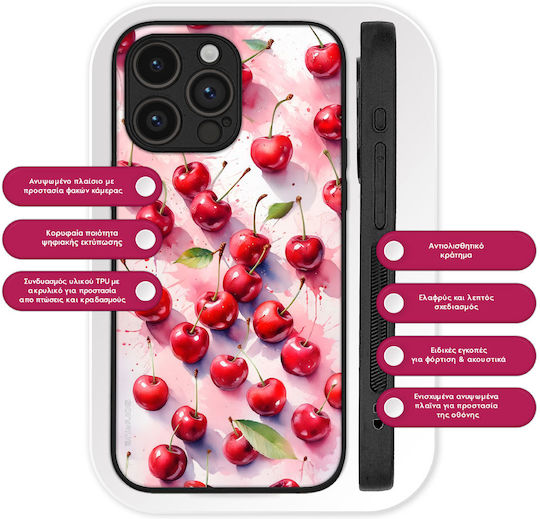 Калъф Sonique Fruit Series Honor 200 Smart 5g Череша