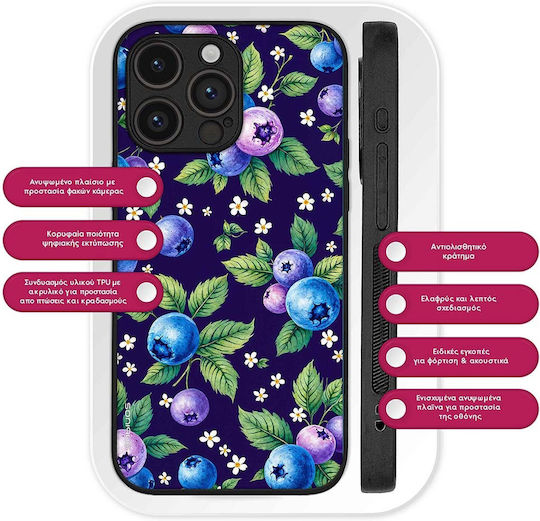 Sonique Fruit Series Honor 200 Smart 5g Blueberry Case 01