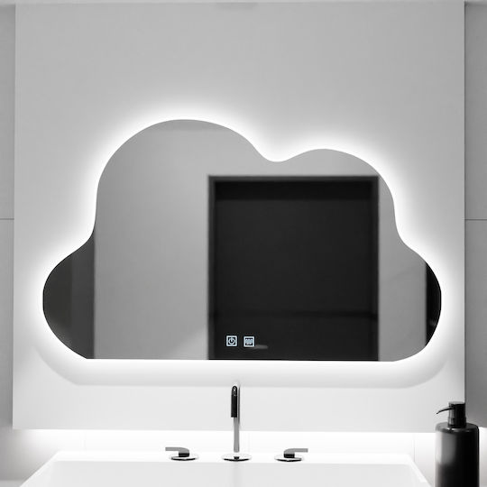 Alista Home Oglindă de Baie Lumini LED Atingere 60x40cm