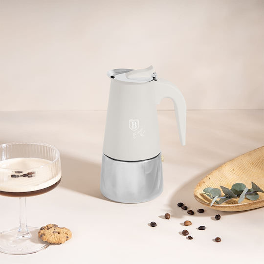 Berlinger Haus Μπρίκι Espresso 6cups Inox Ασημί