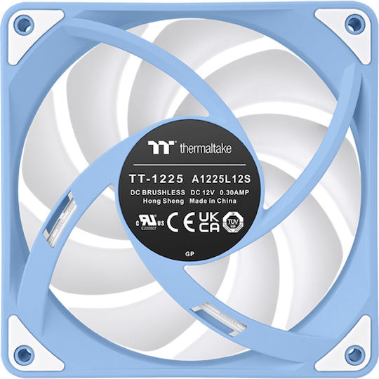 Thermaltake CT120 EX Reverse Blade Case Fans (2000rpm / 65.82cfm) with ARGB Lighting and 4-Pin PWM Connection 3pcs Hydrangea Blue