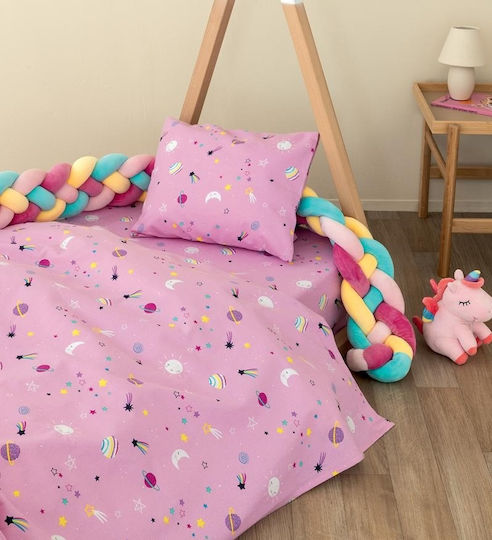 Palamaiki Poppet Set Baby Bettlaken Für Krippe Flanell Angepasst 70x140cm