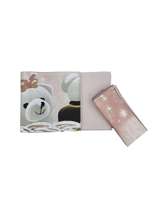 Beboulino Fitted Set Dream Beige 95x150cm