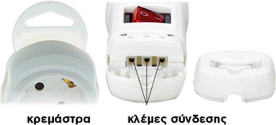 KCG06M Bandă de alimentare Securitate 6 Prize Fara fir 5buc