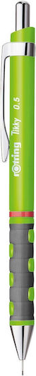 Rotring Tikky Mechanical Pencil for Drawing Metallic 3pcs Green