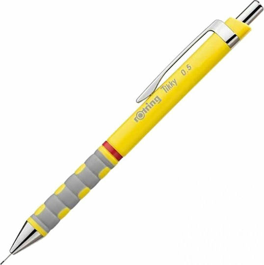 Rotring Tikky Mechanical Pencil for Drawing Metallic 24pcs Yellow