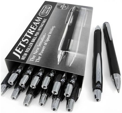 Uni-Ball Jetstream SXN-210 Μηχανικό Μολύβι από Ατσάλι για Αριστερόχειρες 1τμχ Μαύρο