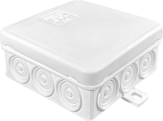 Elvhx Elbox Ηλεκτρολογικό Κουτί Εξωτερικής Τοποθέτησης Διακλάδωσης IP54 σε Γκρι Χρώμα 40τμχ