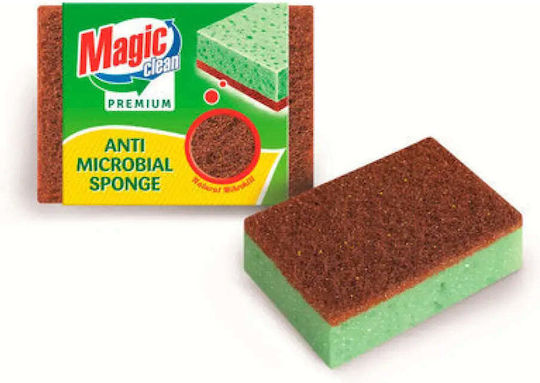 Magic Clean Magic Clean Küchenschwämme Premium Antimikrobiell 1 Stück