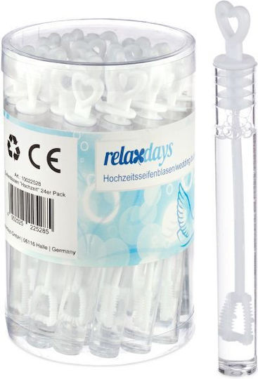 Relaxdays Αξεσουάρ Πάρτυ με Θέμα "Γάμος" από Πλαστικό Σετ 24τμχ 10022528