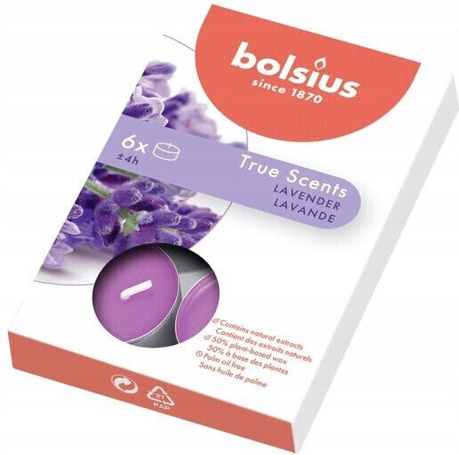 Bolsius True Рокли с Аромат 60 Бройки