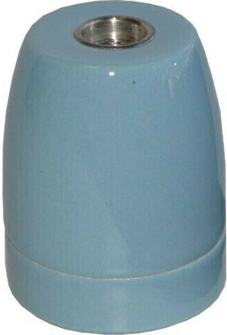 Elvhx Power Socket with Socket E27 in Light Blue color Set 1pcs EL427806
