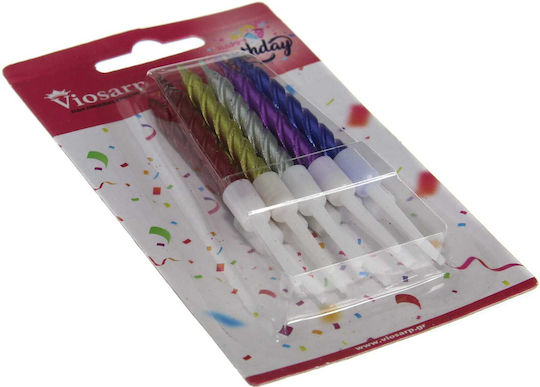 Viosarp Party Candles Set 6pcs