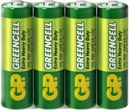 GP Batteries Greencell Μπαταρίες Zinc AA 1.5V 4τμχ
