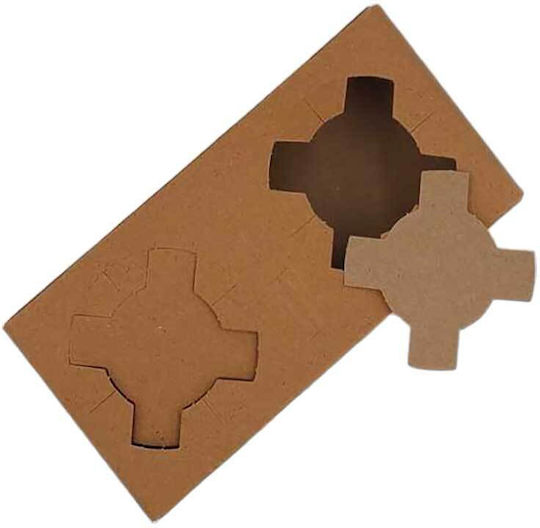 Ecocraft Set of 100 Coffee Cup Holders 2 Positions