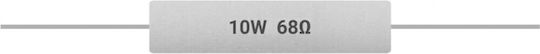 68ohm 10W (20Stück) 01.001.1695