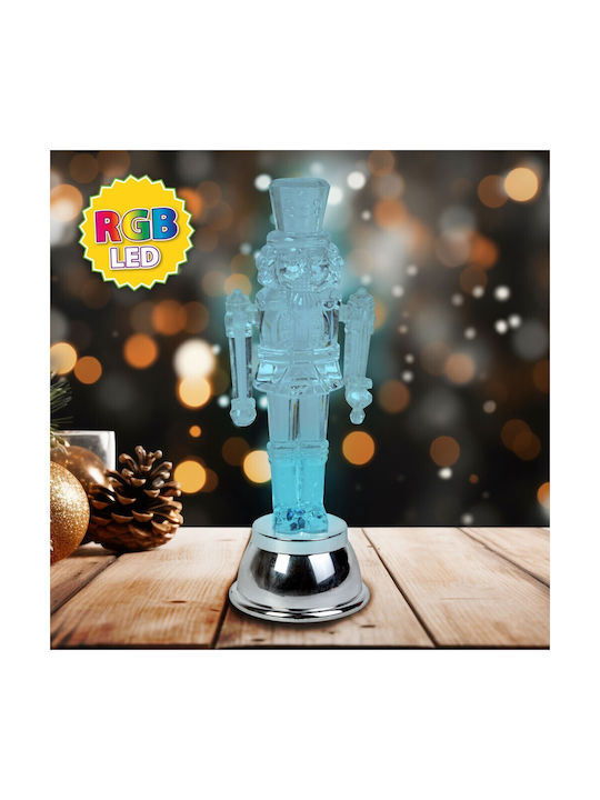 Decorațiune Soldat LED RGB 15 X 5 X 5 Cm Funcționare pe Baterii