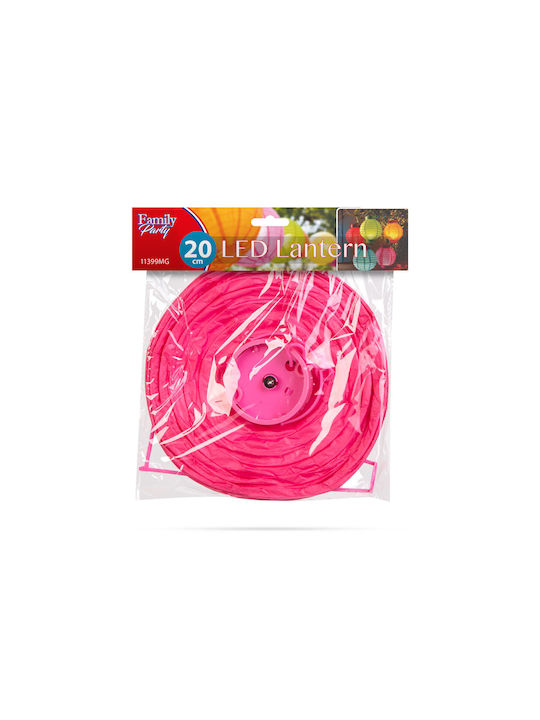 Led Lantern Magenta 2 X Aaa