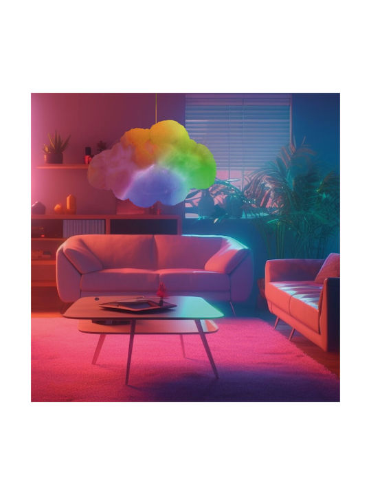 Magic Cloud Lamp 16 Rgb Leds 3 X Aaa 25 X 20 X 15 Cm