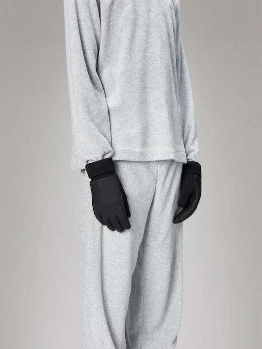 W1t1 Negre Barbati Fleece Manusi