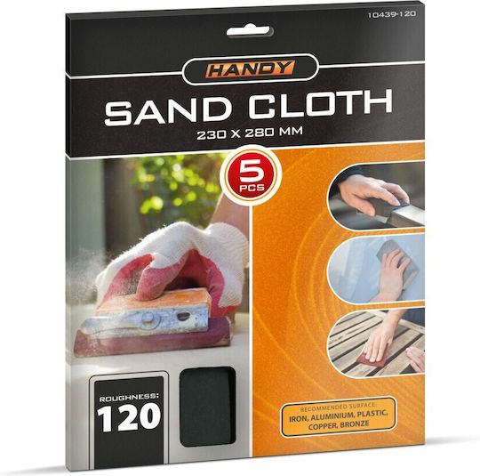 Handy Γυαλόχαρτο 230x280mm Σετ 5τμχ
