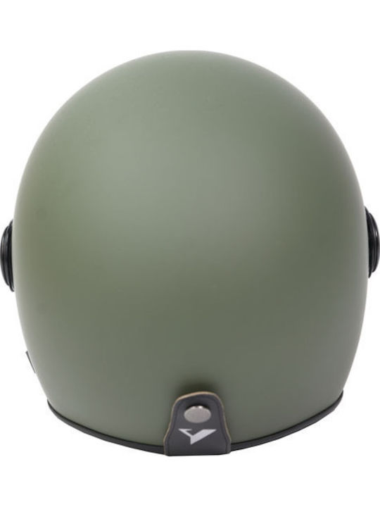 ByCity The City Matt Green Motorcycle Helmet Jet ECE 22.06 with Sunvisor