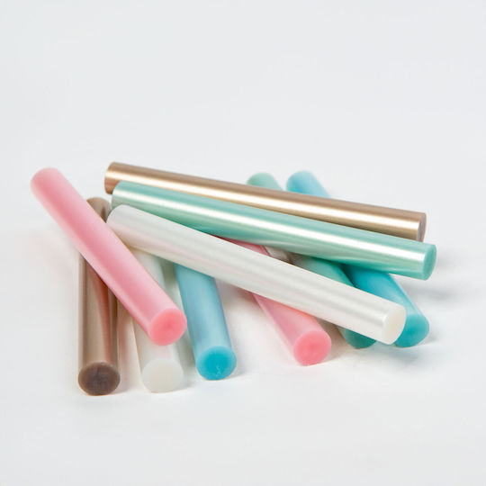 Hot Melt Glue Sticks 11 X 100 Mm Pearly Color 10 Pieces Pack