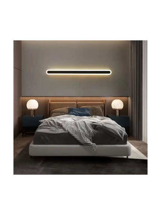 Caspian 15W Schwarze Wandleuchte Mit Integrierter LED