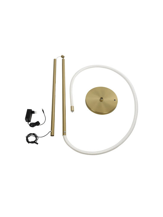 kelvo Glow LED Floor Lamp H160xW45cm. with Adjustable White Light 3000lm Gold