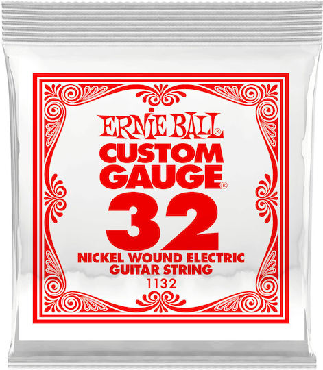 Ernie Ball Single Nickel Wound String for Lute 32" Ball End