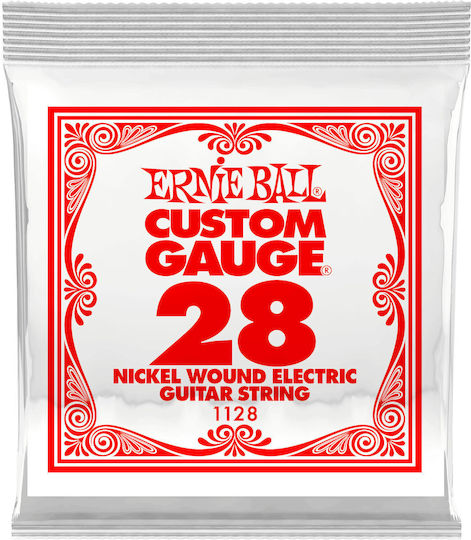 Ernie Ball Единична Никелова рана Хорда за Лютеница 28" Светеща топка