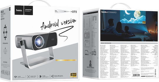 Hoco DT5 47638 Projector LCD Full HD με Wi-Fi