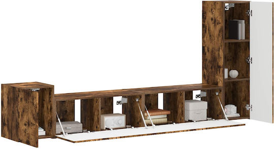 Животно помещение ТВ единица Smoked Oak Д30xШ31xВ100бр