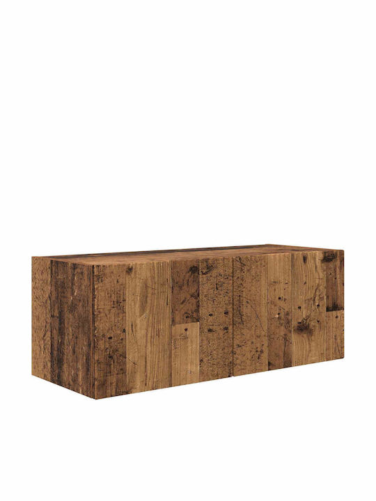 Living Room TV Unit Old Wood L78.5xW30xH29.5cm