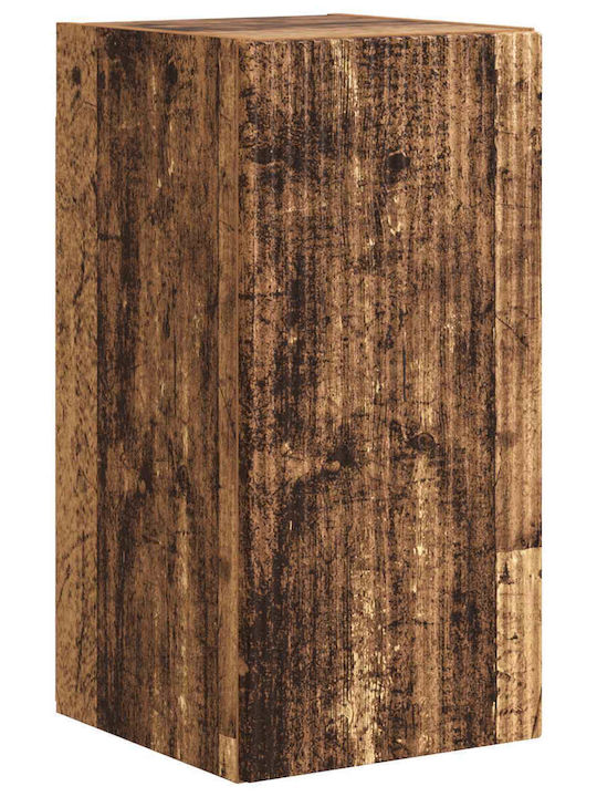 Wohnzimmer TV-Einheit Old Wood mit Beleuchtung L30xB31xH60cm