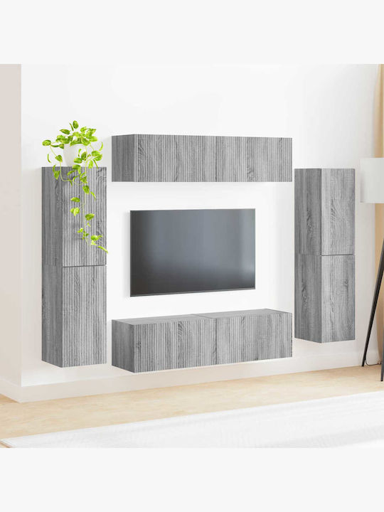 Wohnzimmer TV-Einheit Gray Sonoma L30xB31xH60cm