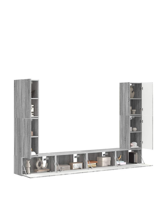 Wohnzimmer TV-Einheit Gray Sonoma L30xB31xH60cm
