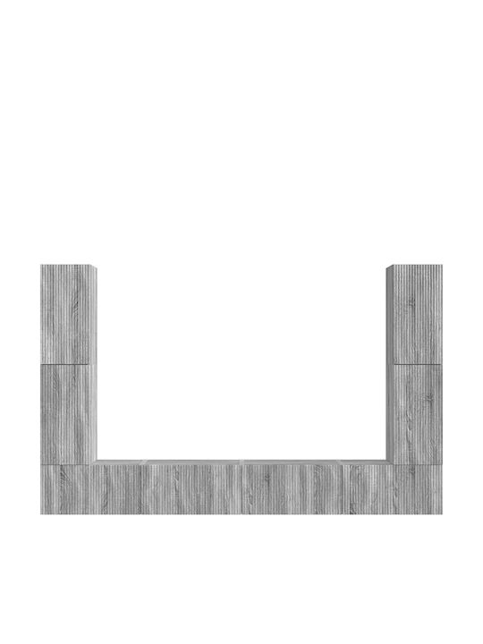 Wohnzimmer TV-Einheit Gray Sonoma L30xB31xH60cm