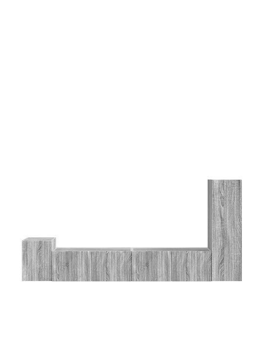 Wohnzimmer TV-Einheit Gray Sonoma L30xB31xH100cm