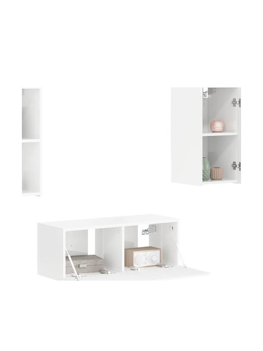 Wohnzimmer TV-Einheit White L78.5xB31xH30cm