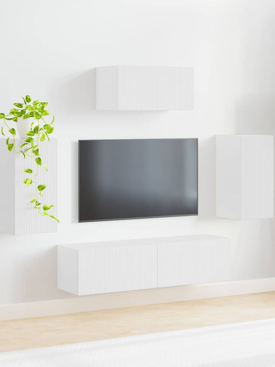 Living Room TV Unit White L30xW31xH60cm