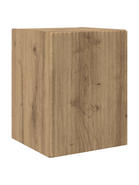 Living Room TV Unit Artisan Oak L30xW31xH100cm