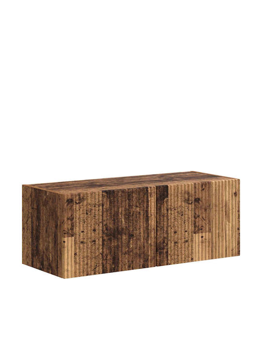 Living Room TV Unit Old Wood L30xW31xH100cm