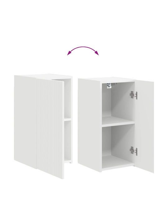 Living Room TV Unit White L30xW31xH60cm