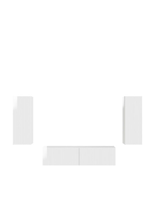 Living Room TV Unit White L30xW31xH80cm