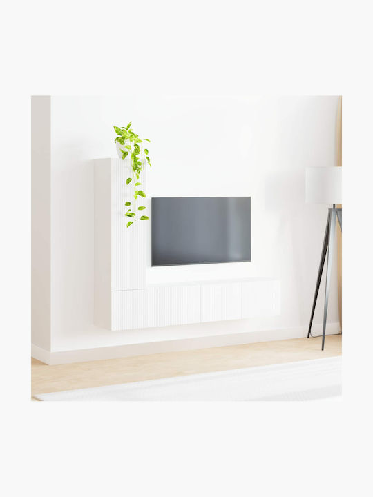 Living Room TV Unit White L30xW31xH100cm