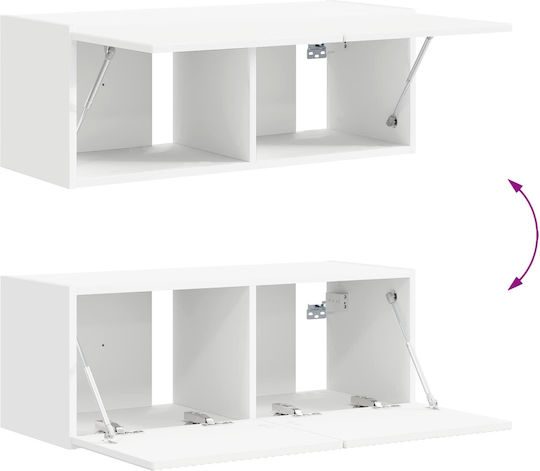 Wohnzimmer TV-Einheit White L30xB31xH100cm